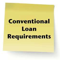 conventional loan guidelines mortgage conforming
